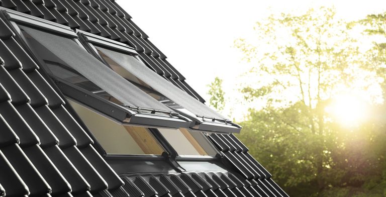Hitzeschutz von Kippfenstern von Velux