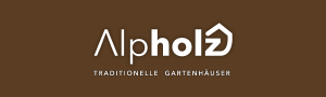 Logo der Gartenhausmarke Alpholz des Unternehmens A-Z Gartenhaus GmbH