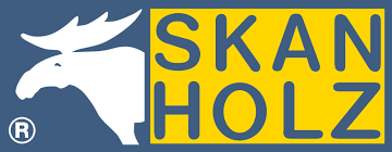 Logo des Gartenhausherstellers SKAN-Holz