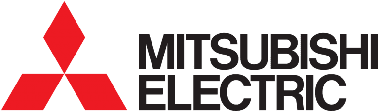Logo des Wärmepumpenherstellers Mitsubishi Electric