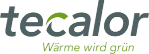 Logo des Wärmepumpenherstellers tecalor
