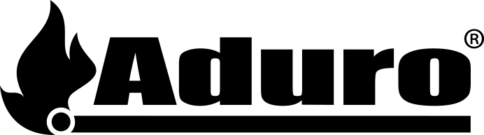 Logo des Kaminofenherstellers Aduro