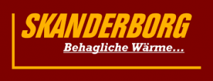 Logo des Kaminofenherstellers SKANDERBORG