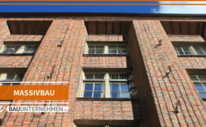 Darstellung einer Hauswand mit Klinkersteinen
