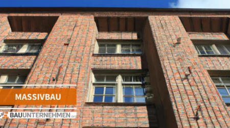 Darstellung einer Hauswand mit Klinkersteinen