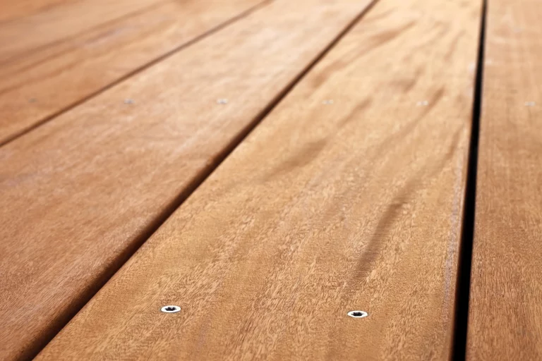 Terrassendielen aus Garapa Holz