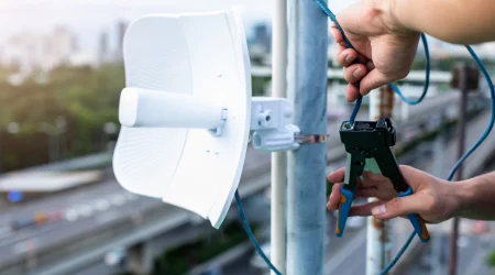 Ansicht einer Antenne