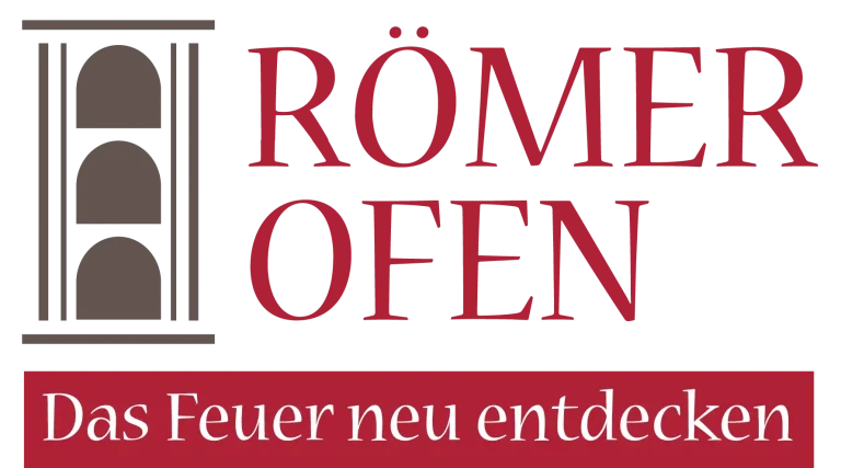 Logo des Kaminofenherstellers Römerofen der Reiner Trinkel GmbH.