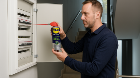 elektriker-kontaktsprays-einsetzen