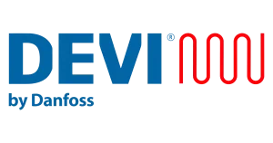 Logo des Fußbodenheizungsherstellers devi