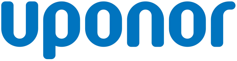 Logo des Fußbodenheizungsherstellers uponor