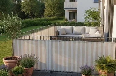 Balkon Sichtschutz. Funktional und stilvoll