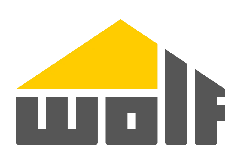 Logo des Fertighausanbieters Wolf-System-Haus