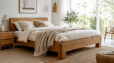 massivholz-im-schlafzimmer-bettfertigung