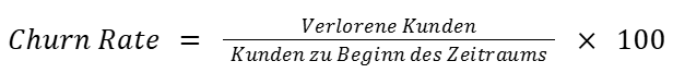 Berechnung der Churn-Rate