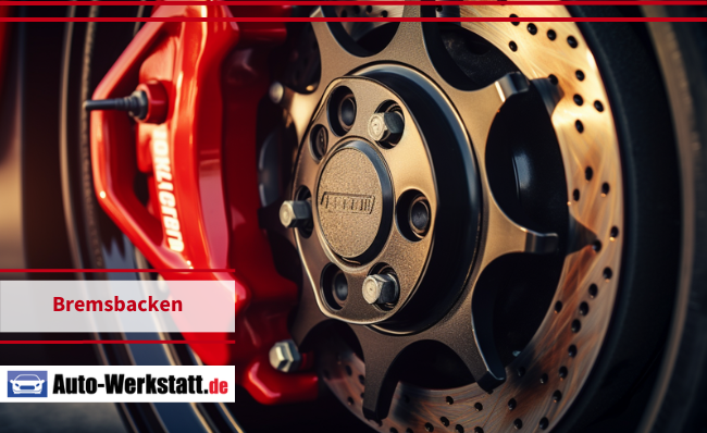 Bremsbacken an einem Auto