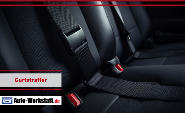 Autositze mit Gurten