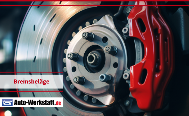 Bremsscheibe mit Bremsbelägen