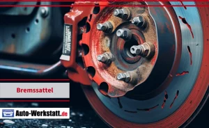 Bremsscheibe mit Bremssattel