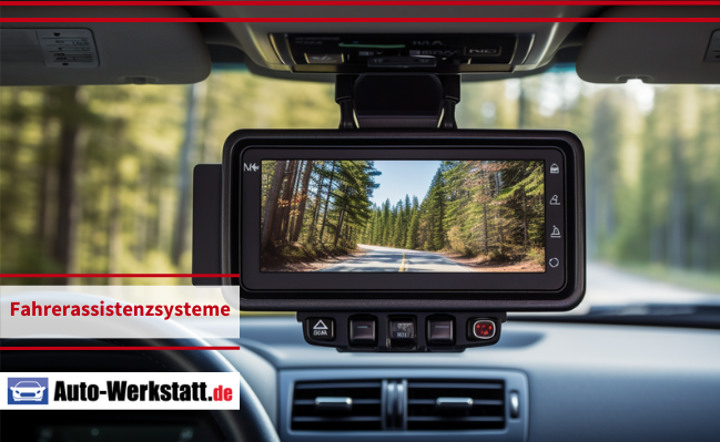 Rückfahrkamera in einem Auto
