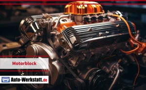Motor eines Autos