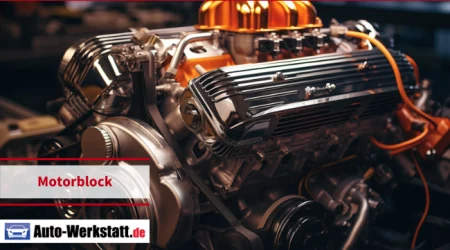 Motor eines Autos