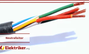 Darstellung eines aufgeschnittenen Kabels mit verschiedenen Leitern