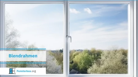 Darstellung eines Fensterrahmens