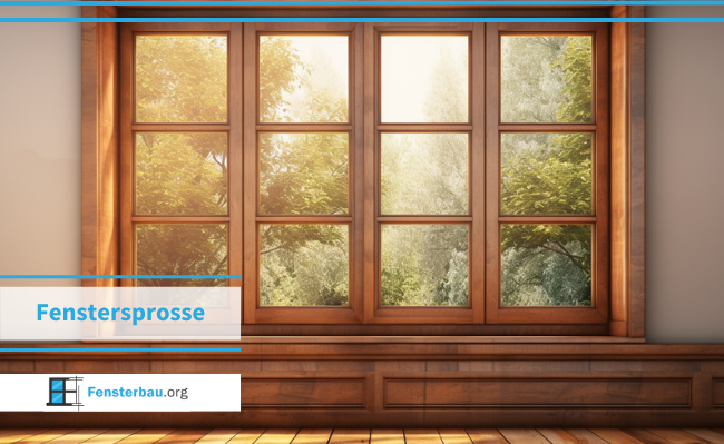 Darstellung von Fenstersprossen
