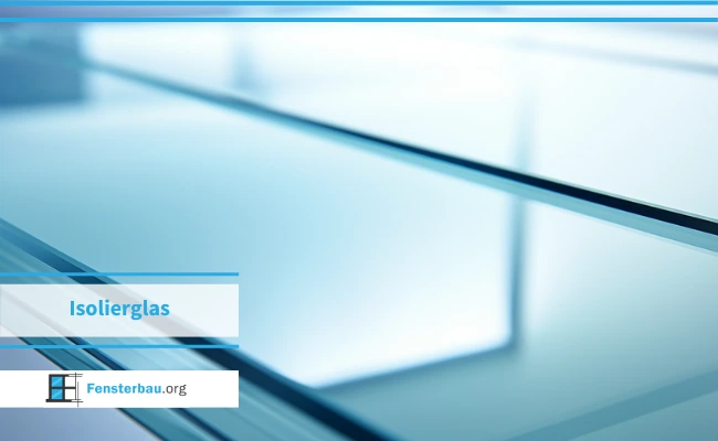 Darstellung von Isolierglas