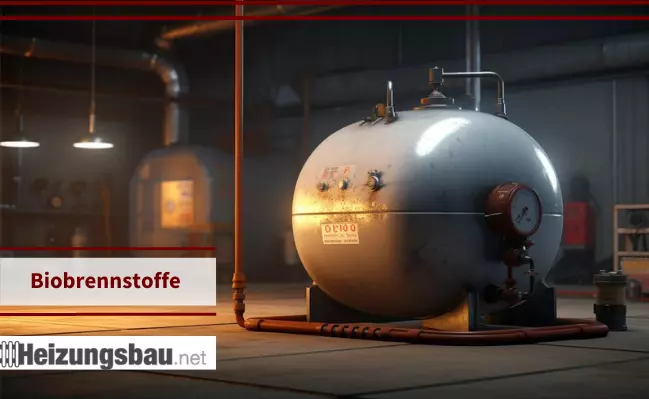 Darstellung eines Tanks mit Biobrennstoff