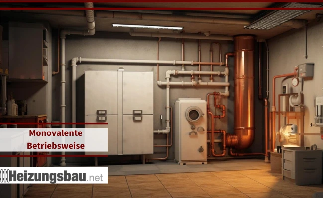 Darstellung einer Heizanlage im Keller