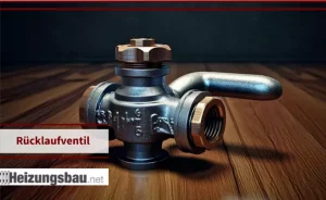 Darstellung eines Rücklaufventils