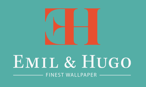 Logo des Tapeten Herstellers Emil & Hugo