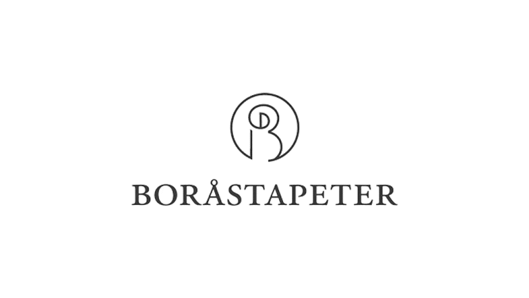 Logo der Premium-Tapetenmarke Boråstapeter AB