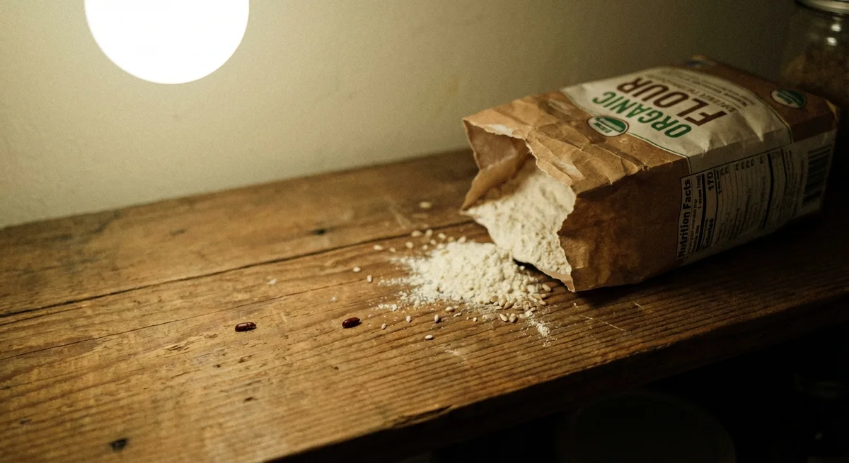 Amerikanischer Reismehlkäfer (Tribolium confusum) in typischer Umgebung – Befall erkennen und bekämpfen