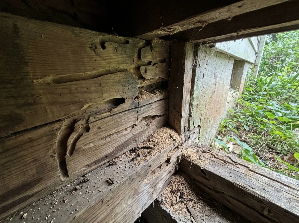 Rossameise (Camponotus ligniperda) in typischer Umgebung – Befall erkennen und bekämpfen