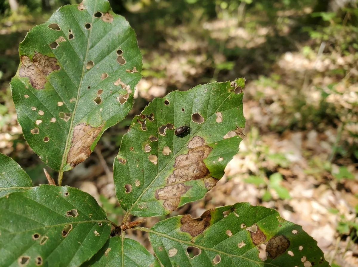 Buchenspringrüssler (Orchestes fagi) in typischer Umgebung – Befall erkennen und bekämpfen