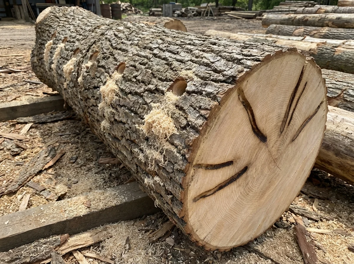 Eichenkernholzkäfer (Platypus cylindrus) in typischer Umgebung – Befall erkennen und bekämpfen