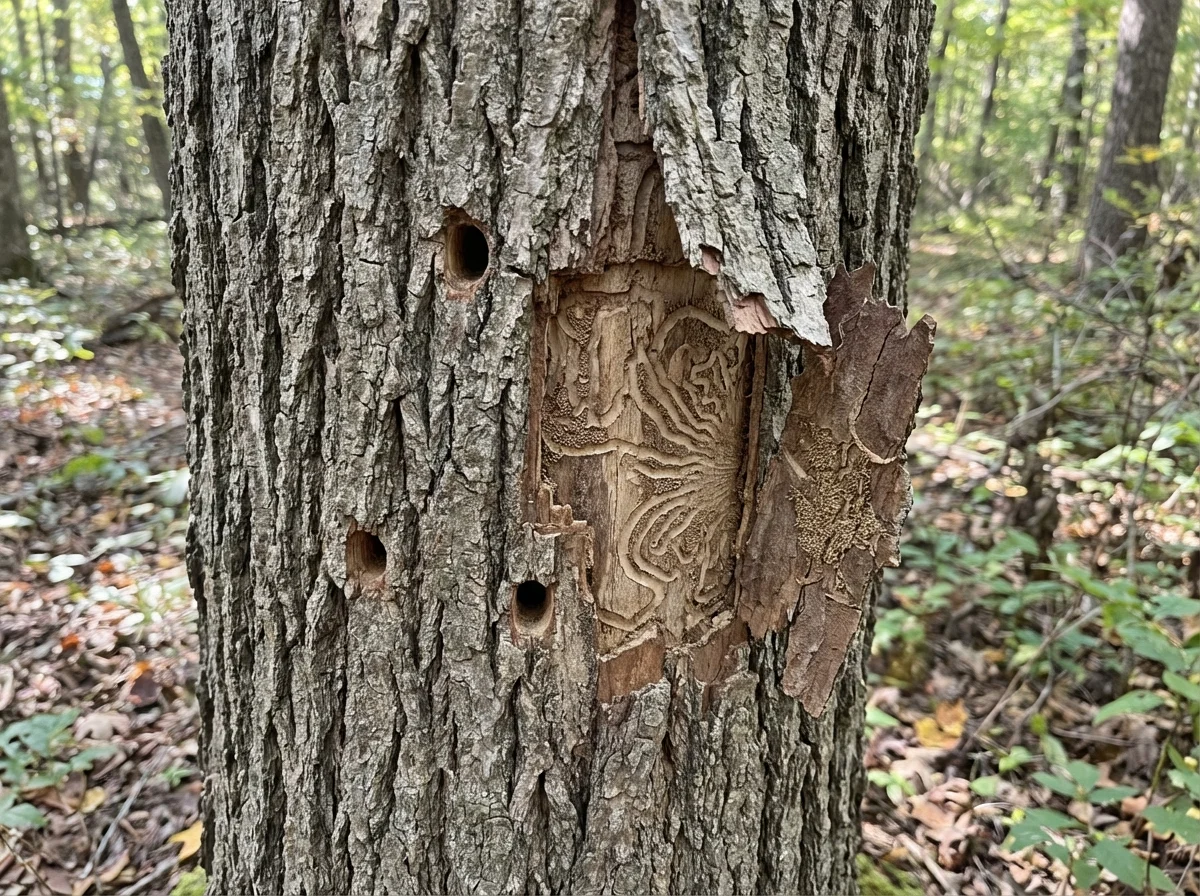 Eschenprachtkäfer (Agrilus planipennis) in typischer Umgebung – Befall erkennen und bekämpfen