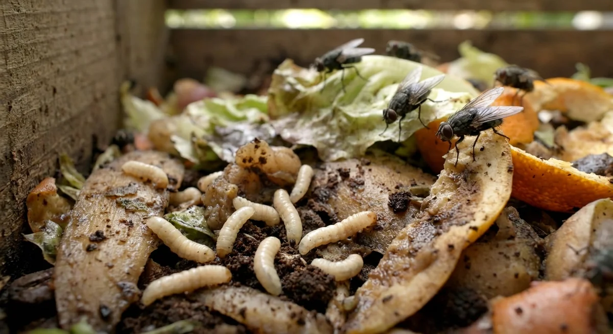 Gemeine Stubenfliege (Musca domestica) in typischer Umgebung – Befall erkennen und bekämpfen