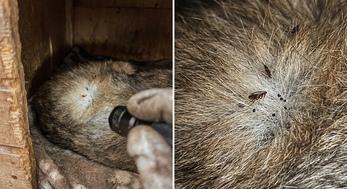 Hundefloh (Ctenocephalides canis) in typischer Umgebung – Befall erkennen und bekämpfen