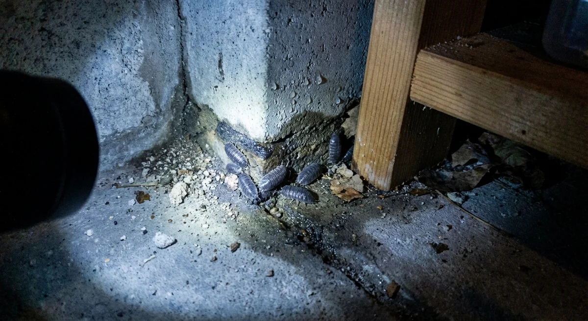 Kellerassel (Porcellio scaber) in typischer Umgebung – Befall erkennen und bekämpfen