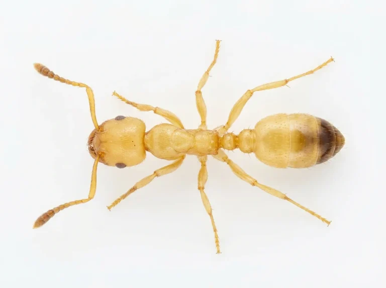 Nahaufnahme eines Pharaoameise (Monomorium pharaonis) – Detailansicht zur Schädlingserkennung