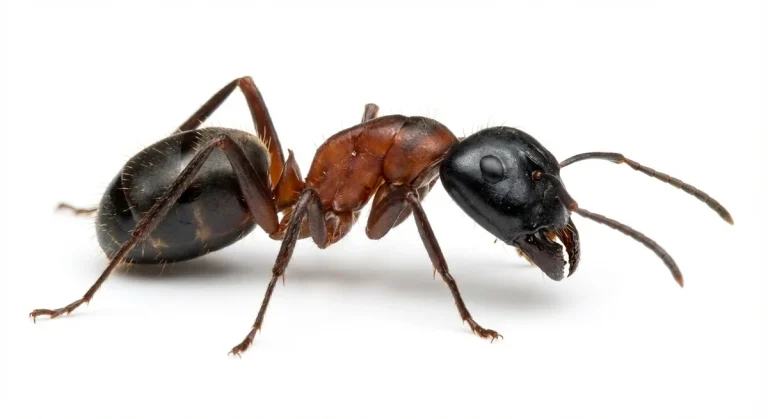 Nahaufnahme eines Rossameise (Camponotus ligniperda) – Detailansicht zur Schädlingserkennung