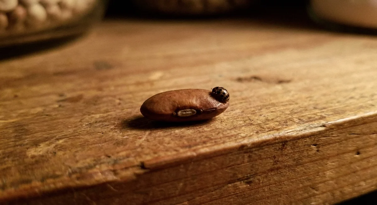 Vierfleckiger Bohnenkäfer (Callosobruchus maculatus) in typischer Umgebung – Befall erkennen und bekämpfen