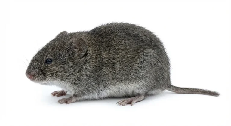 Nahaufnahme eines Feldmaus (Microtus arvalis) – Detailansicht zur Schädlingserkennung