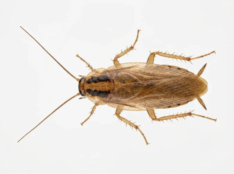 Nahaufnahme eines Deutsche Schabe (Blattella germanica) – Detailansicht zur Schädlingserkennung