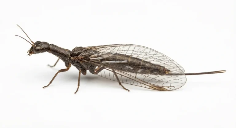 Nahaufnahme eines Kamelhalsfliege (Raphidioptera) – Detailansicht zur Schädlingserkennung