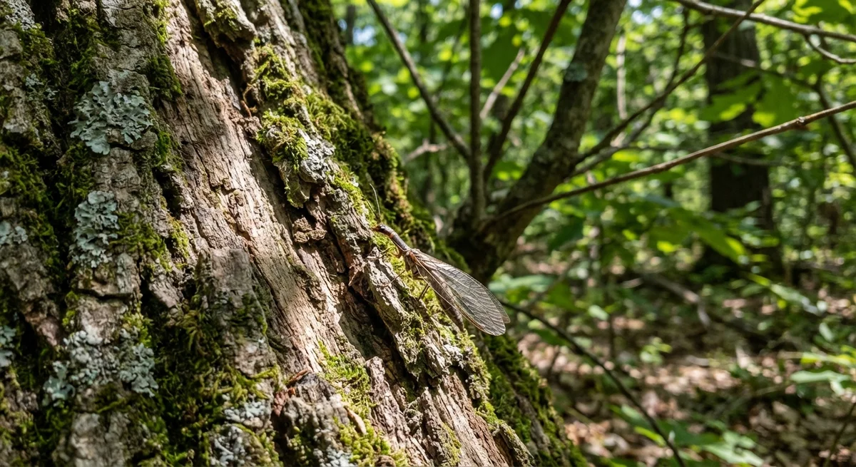 Kamelhalsfliege (Raphidioptera) in typischer Umgebung – Befall erkennen und bekämpfen